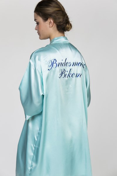 Bridesmaid Mint Yeşili Sabahlık