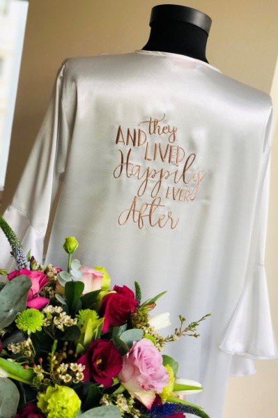 Volanlı Gelin Kimonosu