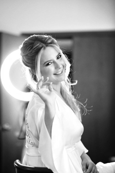 Volanlı Bride Sabahlık