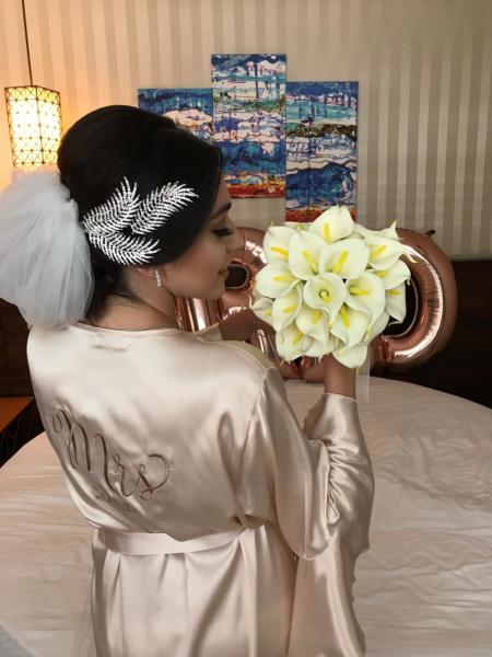 Volanlı Bride Sabahlık