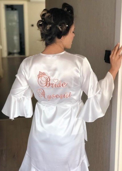 Mürdüm Nedime Sabahlığı Standart Beden - Lady Font