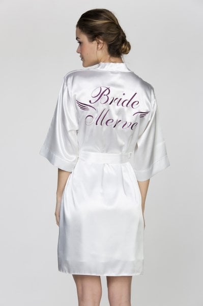 Mürdüm Nedime Sabahlığı Standart Beden - Prenses Font