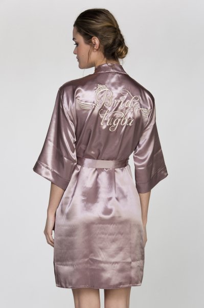 Vizon Bride Sabahlık Geniş Beden - Kuyruklu Font