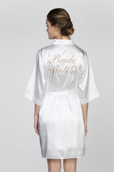 Vizon Bride Sabahlık Geniş Beden - Prenses Font