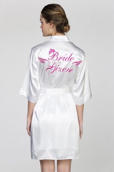 Vizon Bride Sabahlık Geniş Beden - Prenses Font