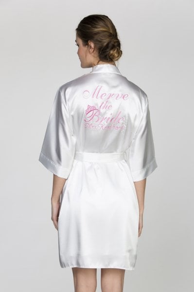 Vizon Bride Sabahlık Standart Beden - Prenses Font