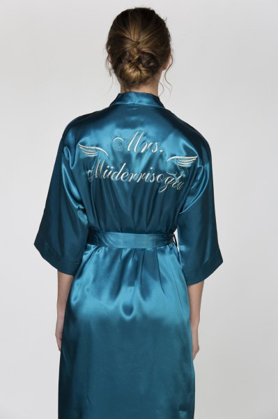 Vizon Bride Sabahlık Standart Beden - Prenses Font