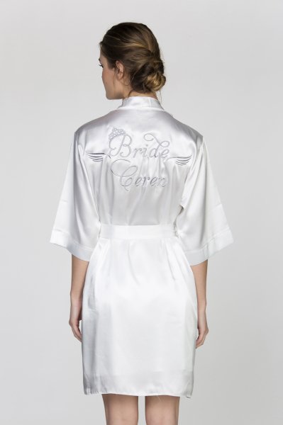 Gelin Sabahlığı Geniş Beden - Kuyruklu Font