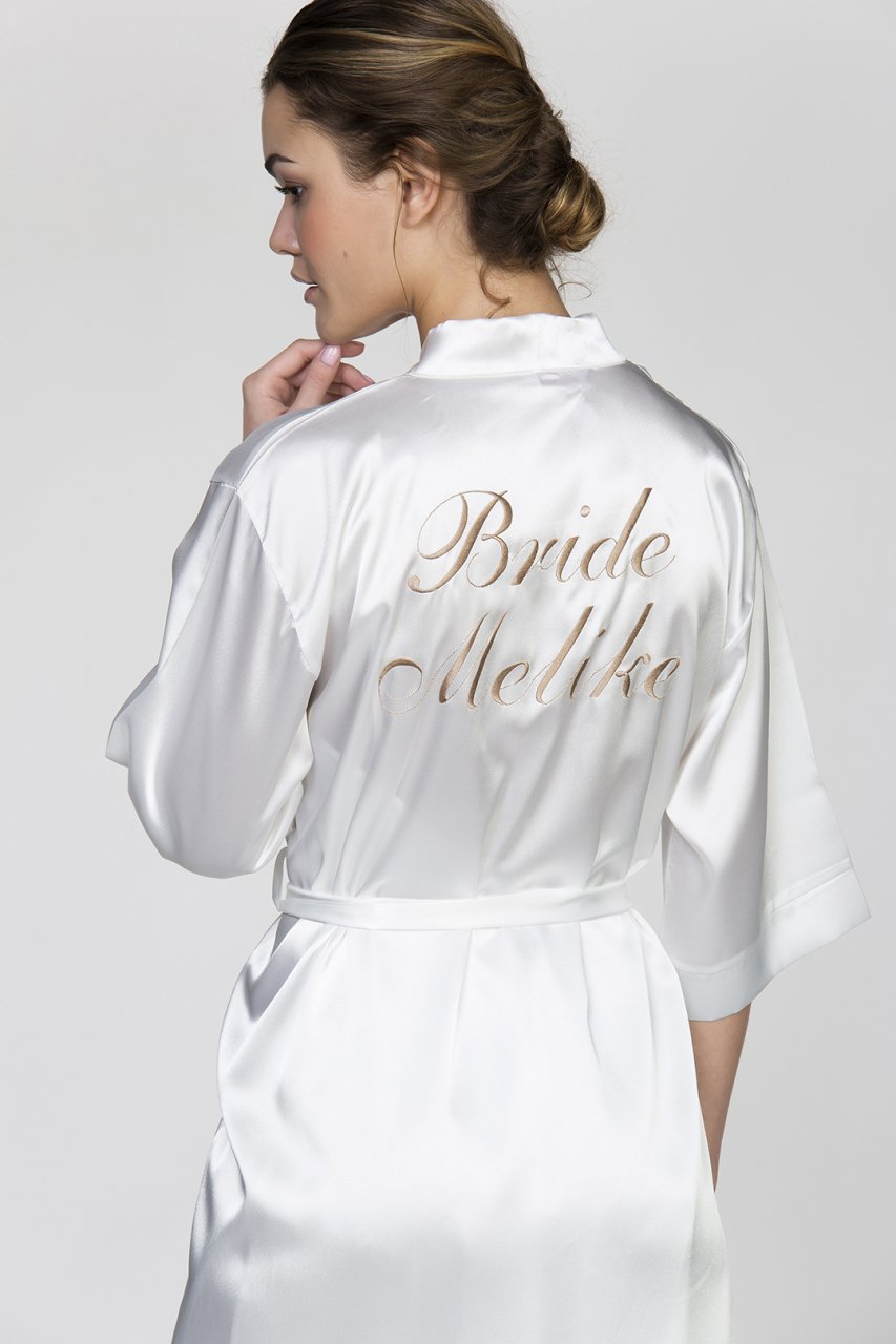 Gelin Sabahlığı Standart Beden - Prenses Font