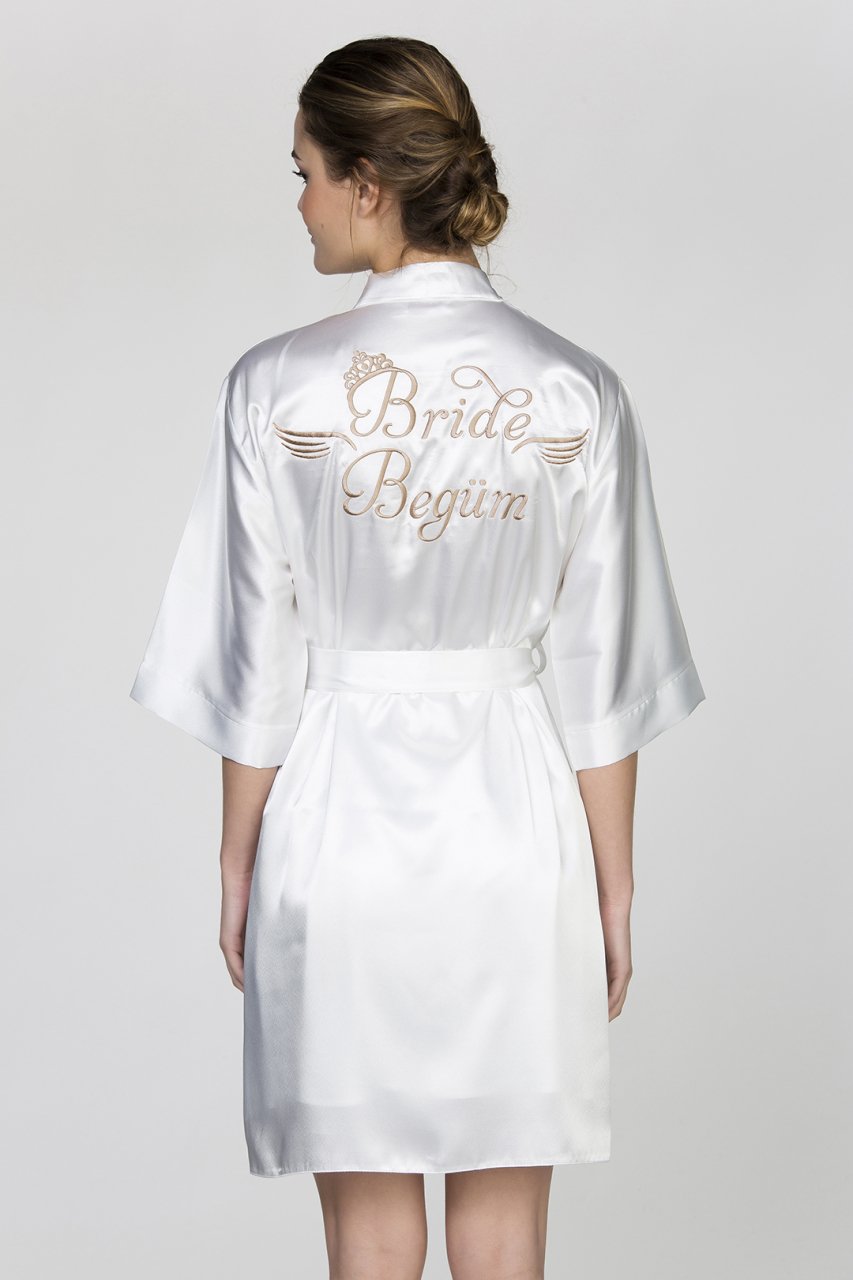 Anne Sabahlığı Standart Beden - Kuyruklu Font