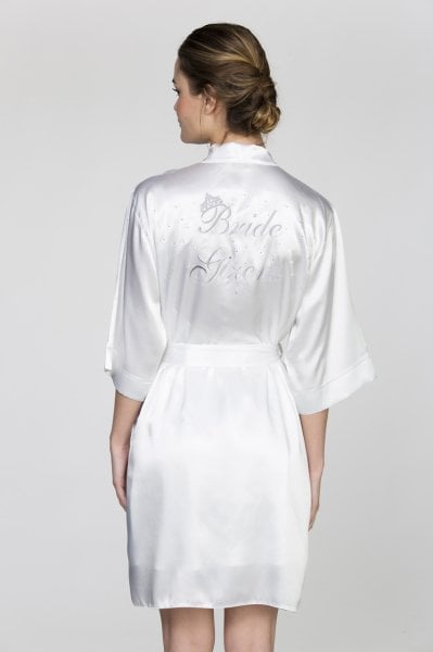 Bride Gelin Sabahlığı Geniş Beden - Prenses Font