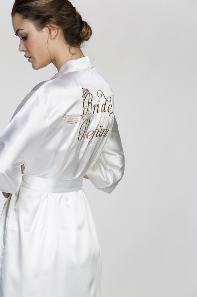 Bride Sabahlık Geniş Beden - Kuyruklu Font