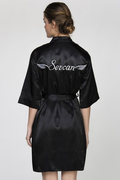 Bride Sabahlık Standart Beden - Kuyruklu Font